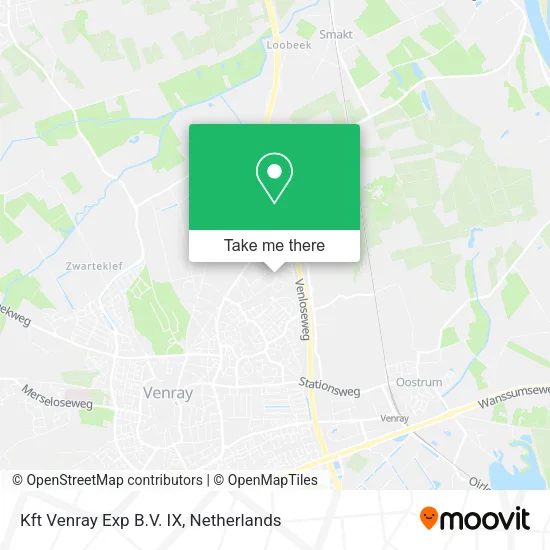 Kft Venray Exp B.V. IX map
