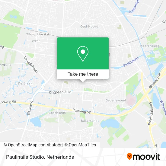 Paulinails Studio map