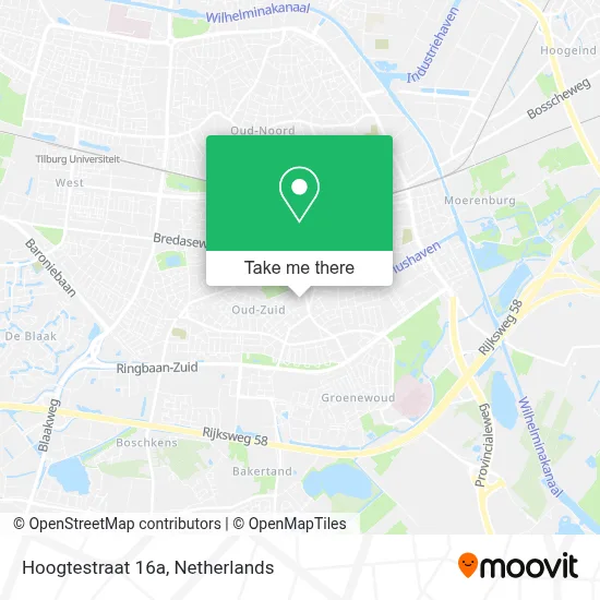 Hoogtestraat 16a map