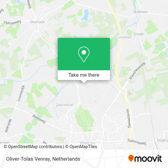 Oliver-Tolas Venray map