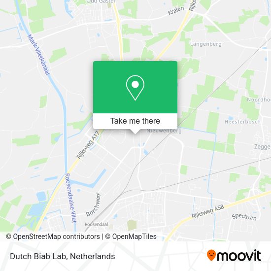 Dutch Biab Lab map