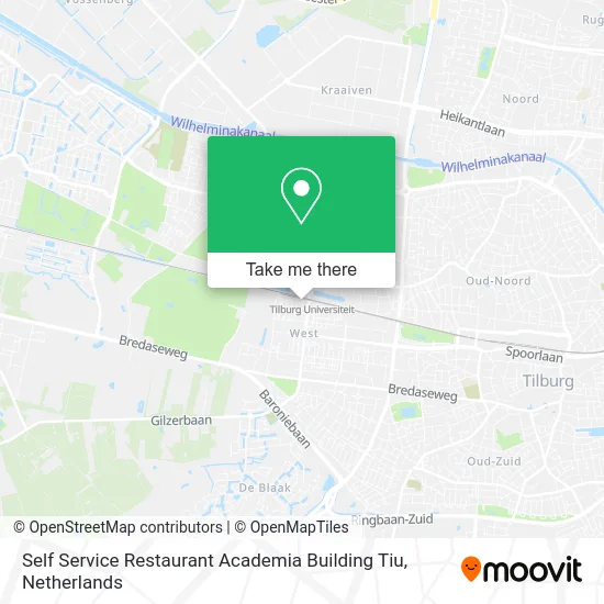Self Service Restaurant Academia Building Tiu map