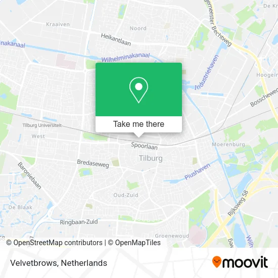 Velvetbrows map