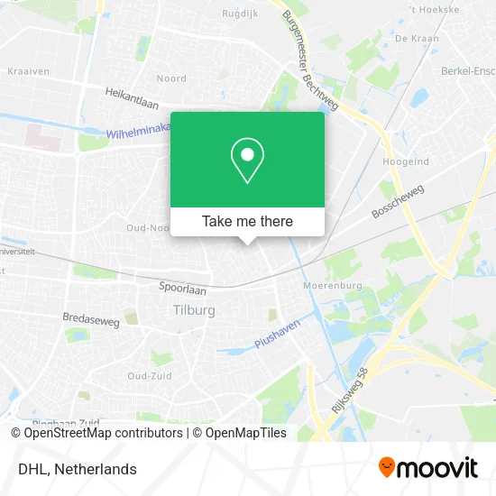 DHL map