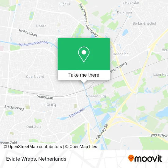 Eviate Wraps map
