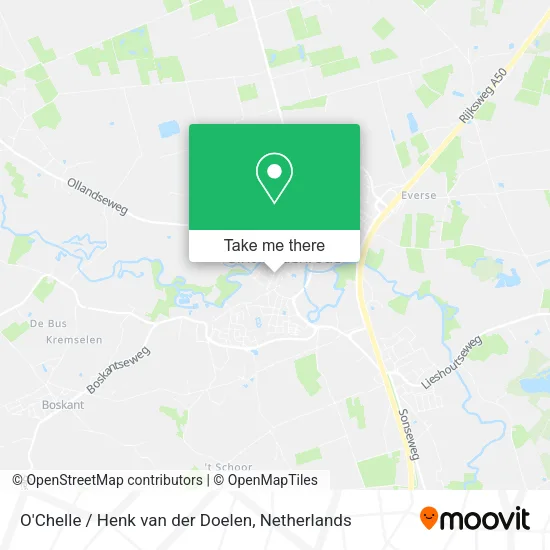O'Chelle / Henk van der Doelen map