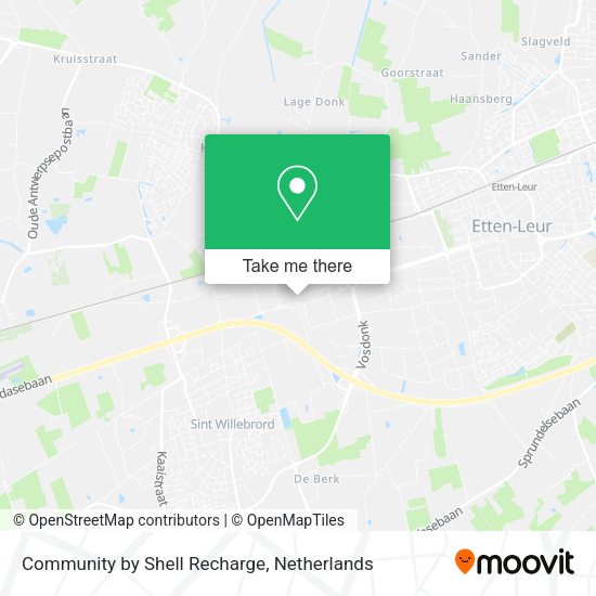 Community by Shell Recharge map