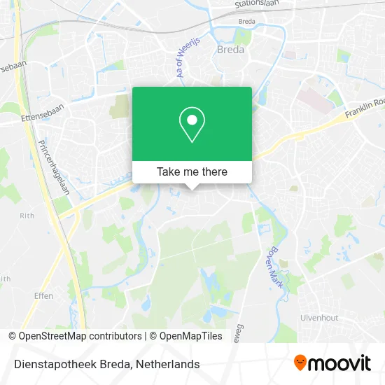 Dienstapotheek Breda map