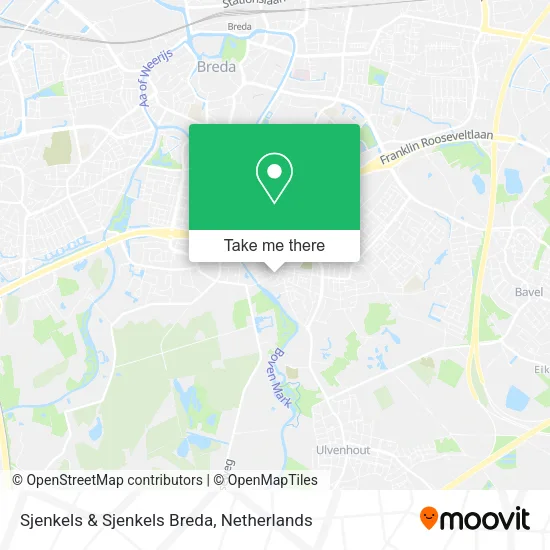 Sjenkels & Sjenkels Breda Karte