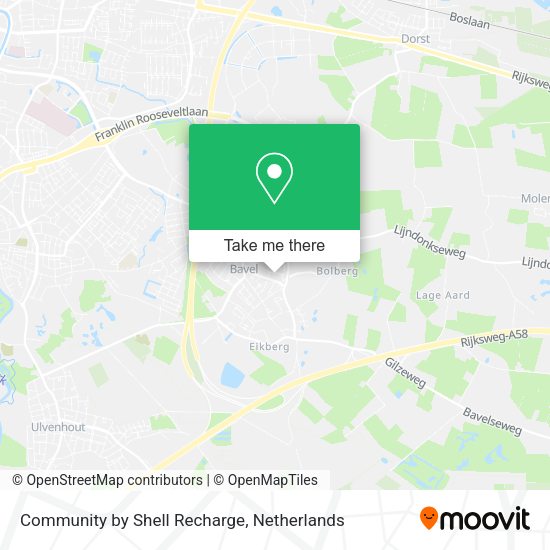 Community by Shell Recharge map