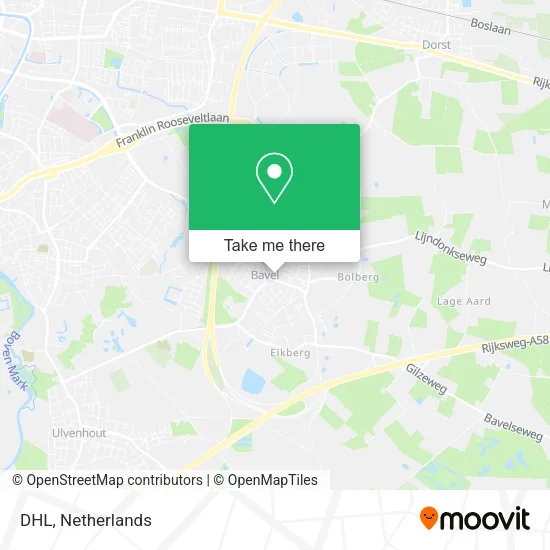 DHL map