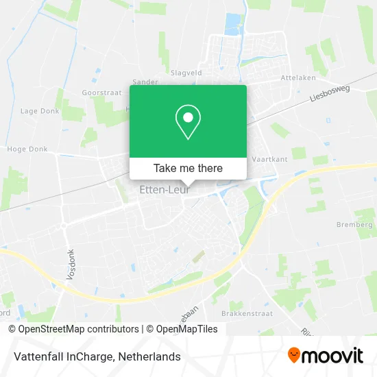 Vattenfall InCharge Karte