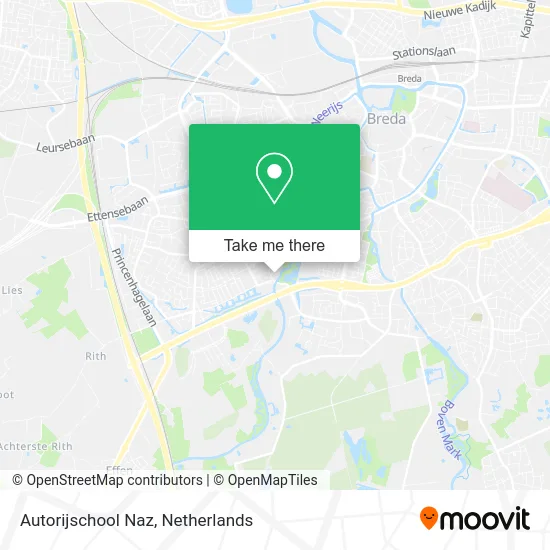 Autorijschool Naz map