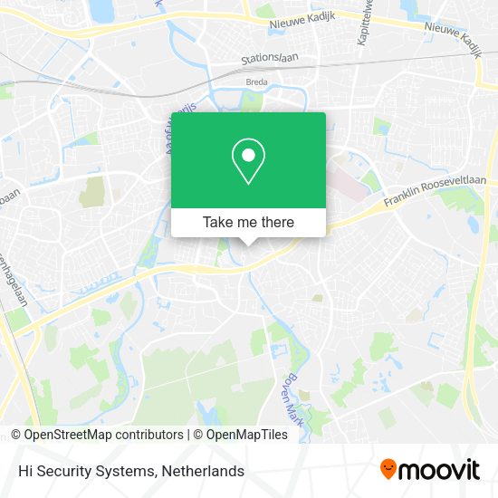 Hi Security Systems map