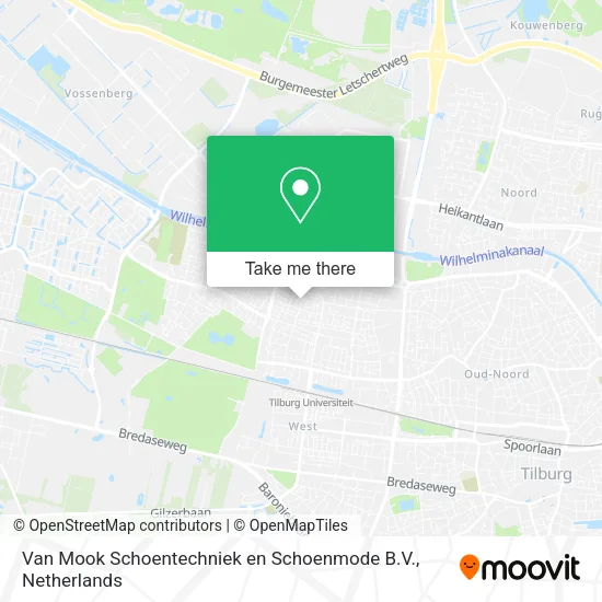 Van Mook Schoentechniek en Schoenmode B.V. map