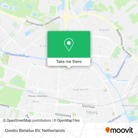 Qwello Benelux BV map