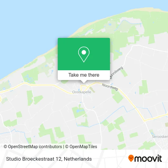 Studio Broeckestraat 12 Karte