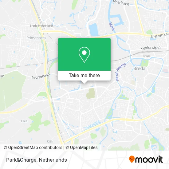 Park&Charge map