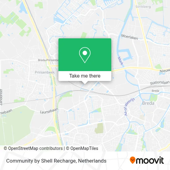 Community by Shell Recharge map