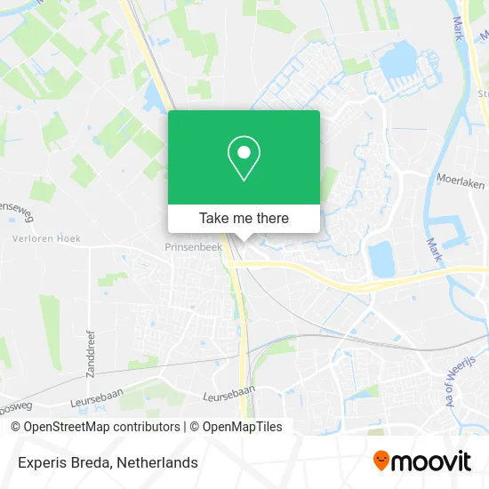 Experis Breda map