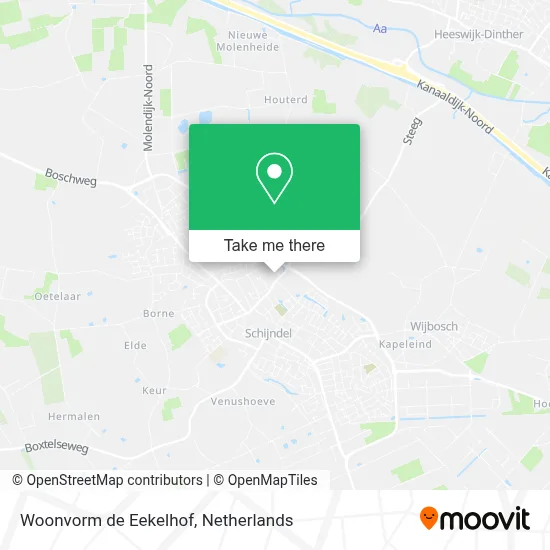 Woonvorm de Eekelhof map