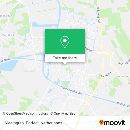 Kledingrep. Perfect map