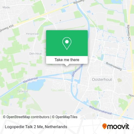 Logopedie Talk 2 Me map