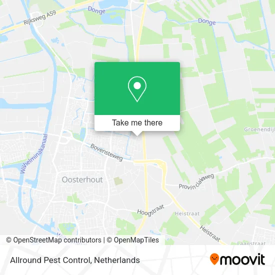 Allround Pest Control map