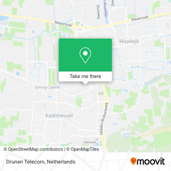 Drunen Telecom map