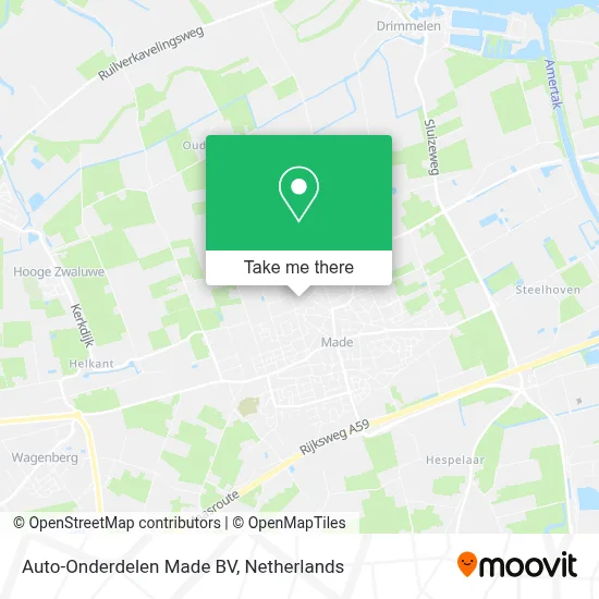 Auto-Onderdelen Made BV map
