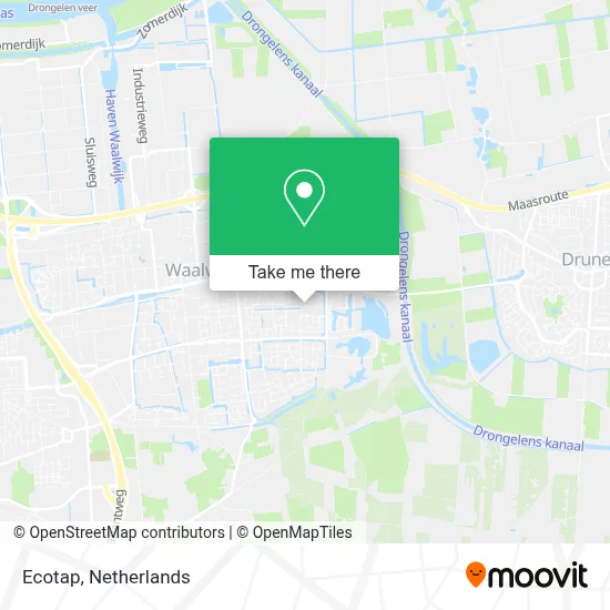 Ecotap map