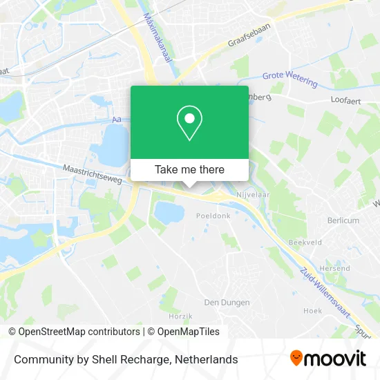 Community by Shell Recharge map