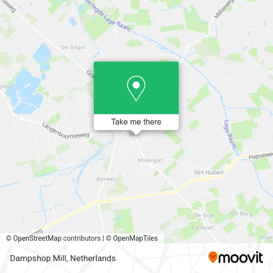 Dampshop Mill map