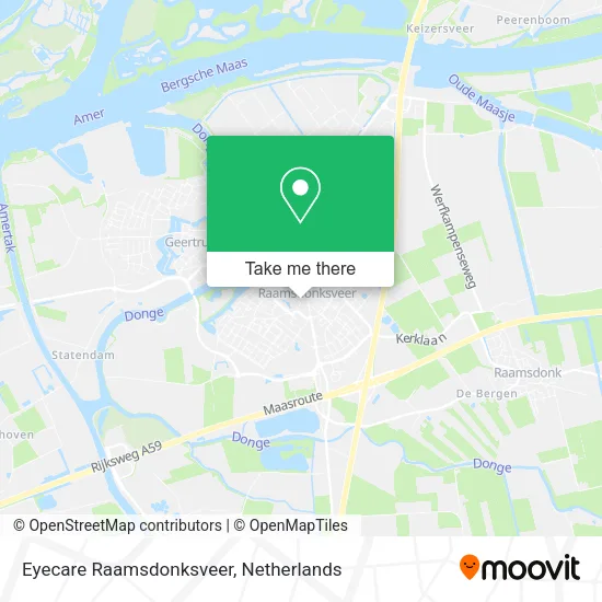 Eyecare Raamsdonksveer Karte