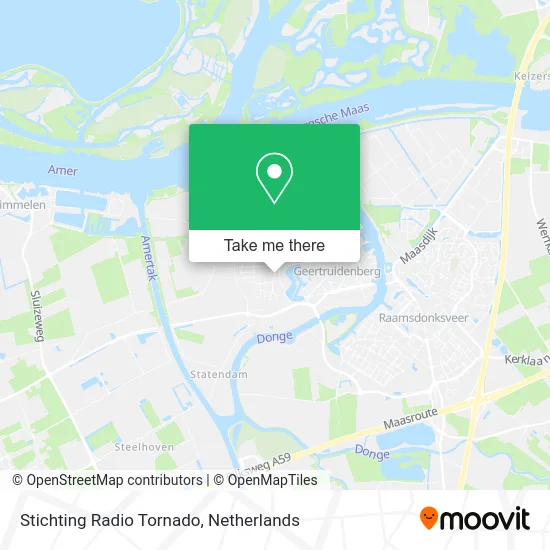 Stichting Radio Tornado map