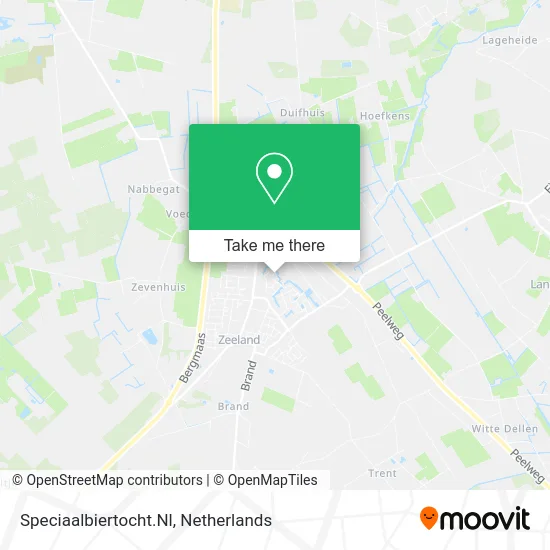 Speciaalbiertocht.Nl map
