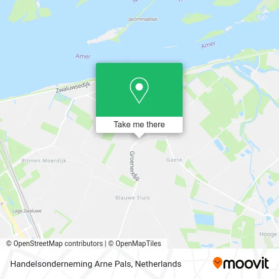 Handelsonderneming Arne Pals map