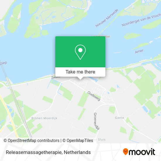 Releasemassagetherapie map