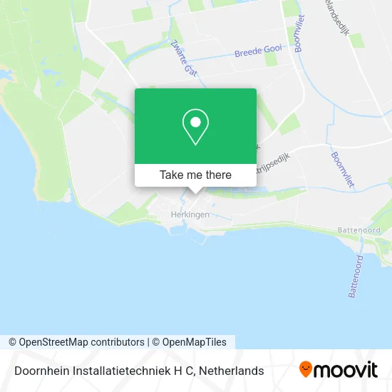 Doornhein Installatietechniek H C map
