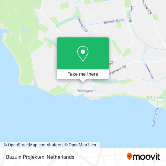 Bazuin Projekten map