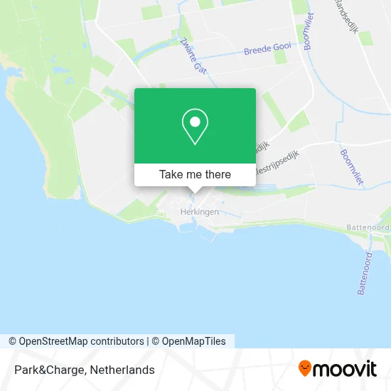 Park&Charge map