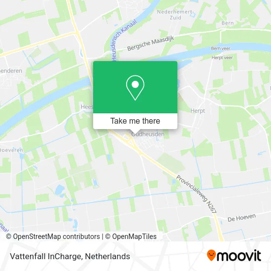 Vattenfall InCharge map