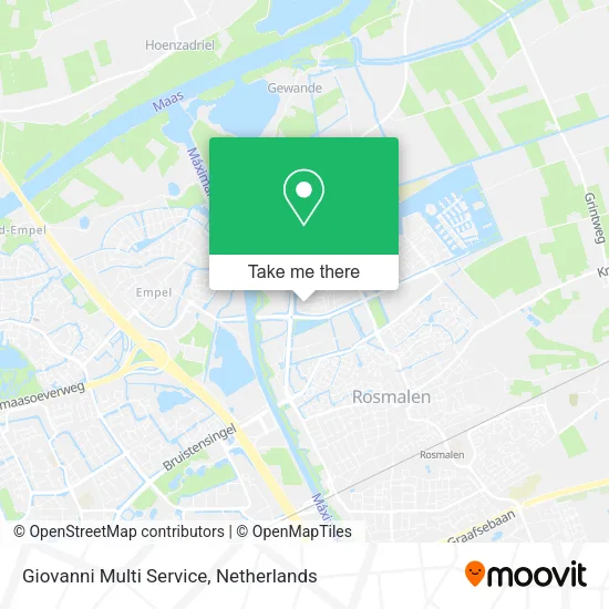 Giovanni Multi Service map
