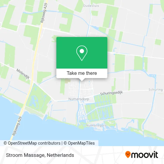 Stroom Massage map