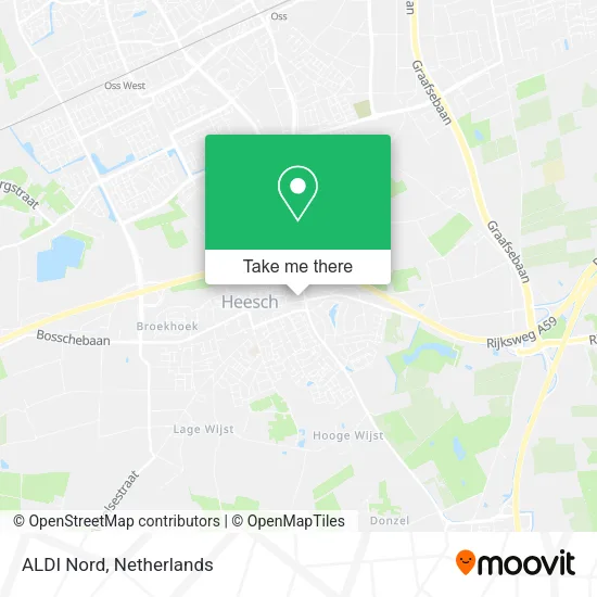 ALDI Nord map