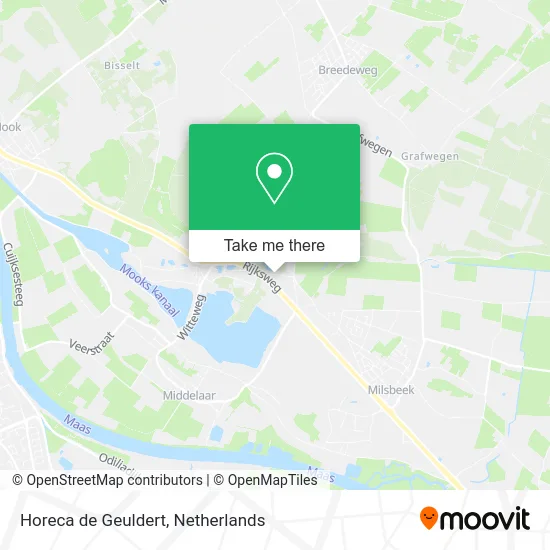 Horeca de Geuldert map