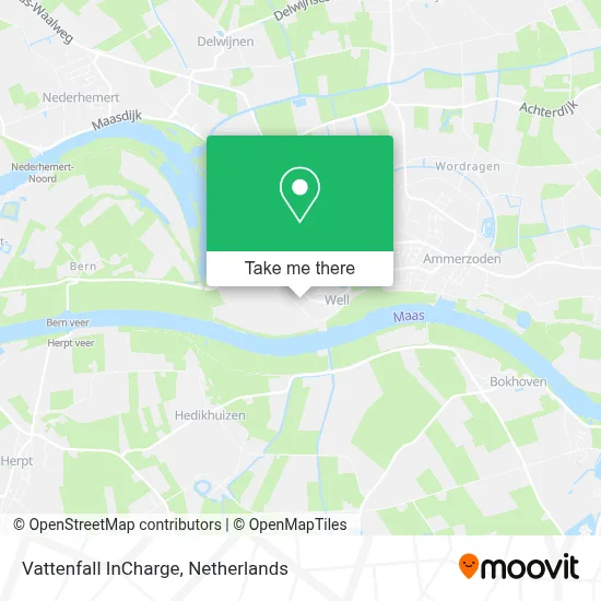 Vattenfall InCharge map