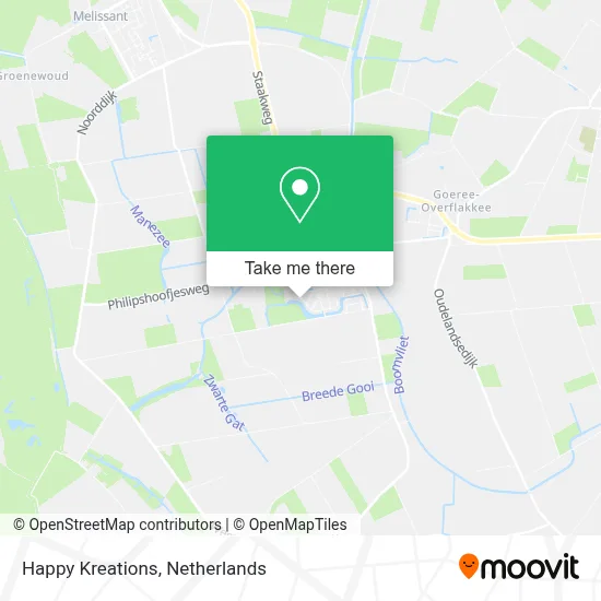 Happy Kreations map