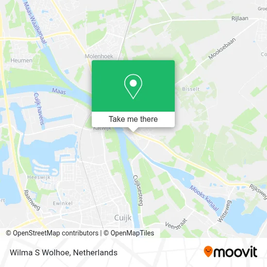 Wilma S Wolhoe map