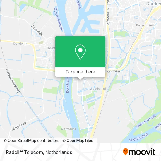 Radcliff Telecom map